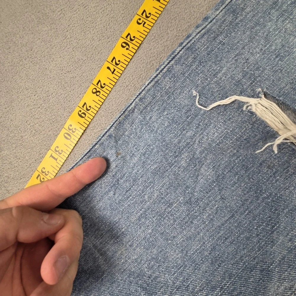 VTG Levis 501 Jeans‎ Mens Blue Med Wash Straight Button Fly USA Fits 32x32